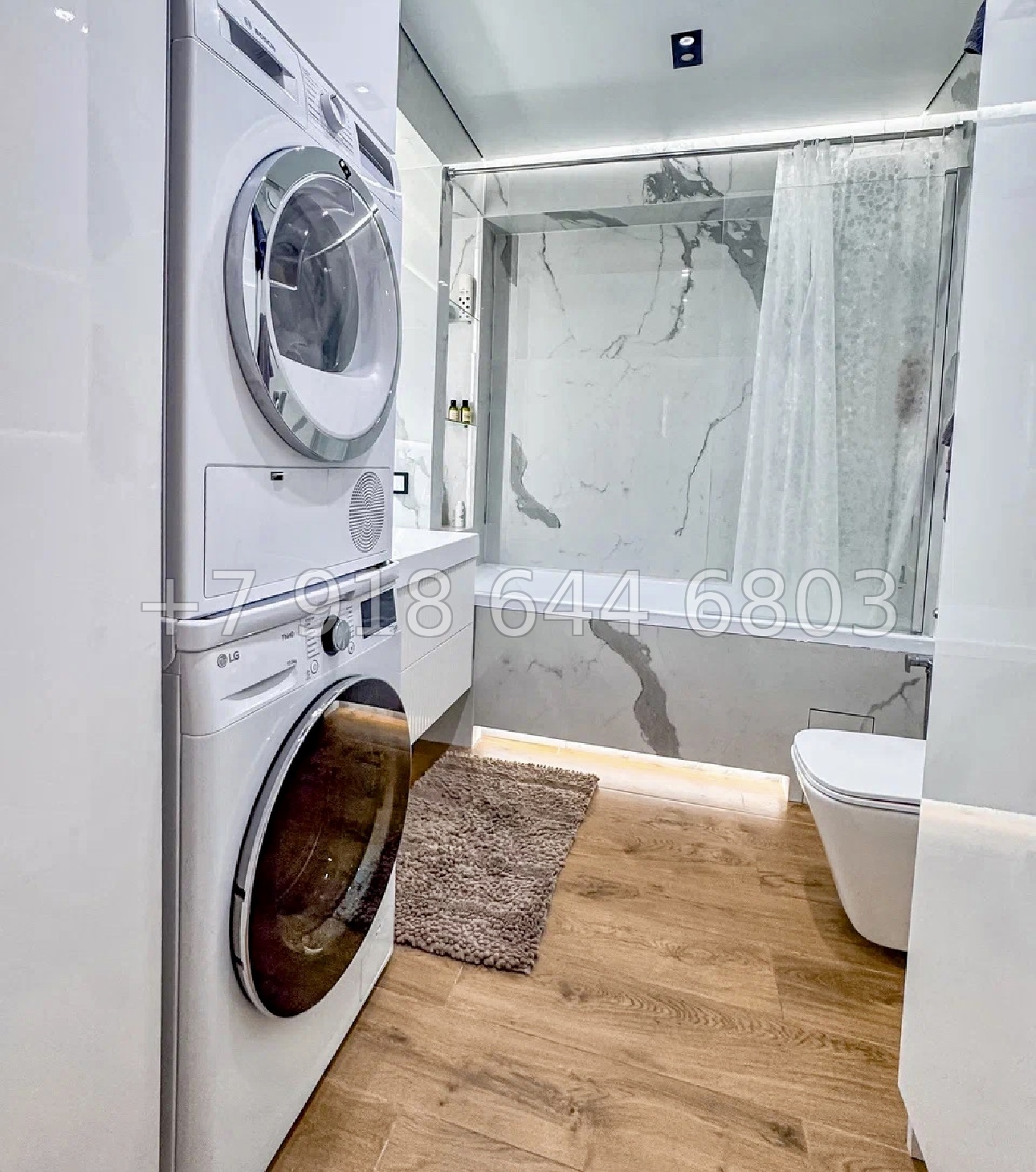 № 129р. Трёхкомнатная Квартира с хорошим ремонтом в Сочи ЖК Министерские озера  - миниатюра 19