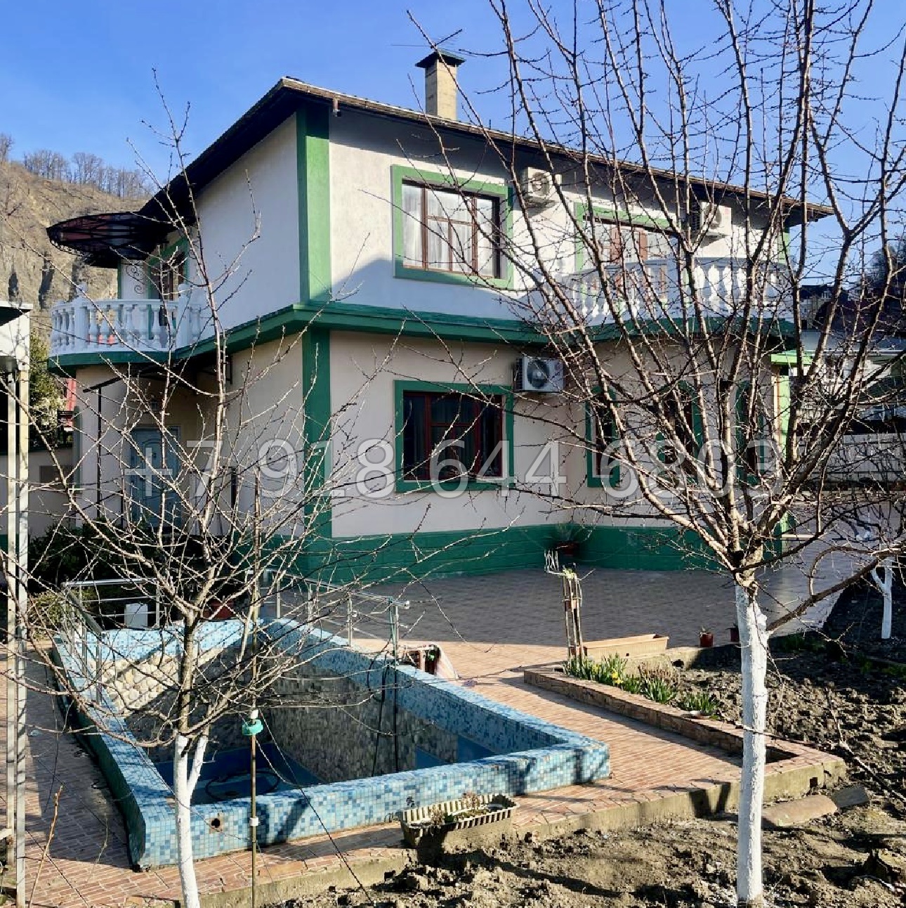 № 164 А. Дом с ремонтом в Сочи с бассейном и фруктовым садом  - миниатюра 1