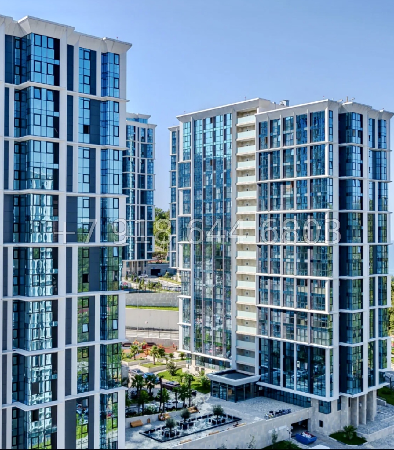 № 5п. Квартира с видом на море в ЖК Сочи Парк - миниатюра 10