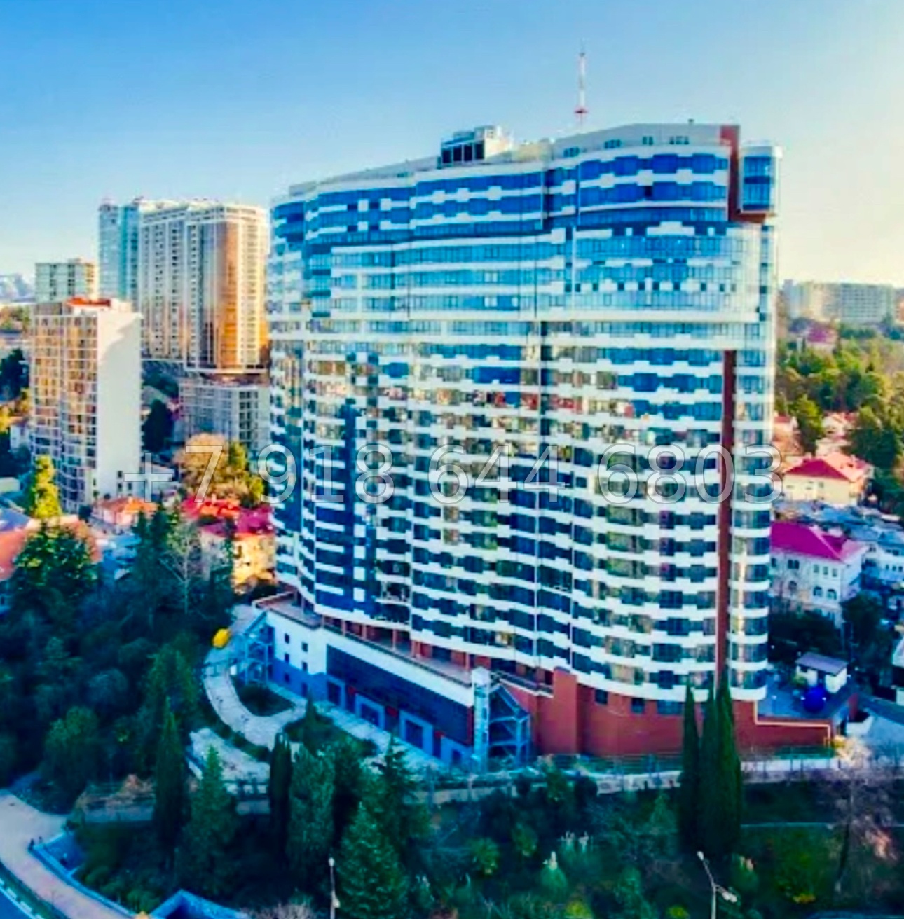 № 44 е. Квартира в ЖК Красная Площадь Сочи  - миниатюра 17