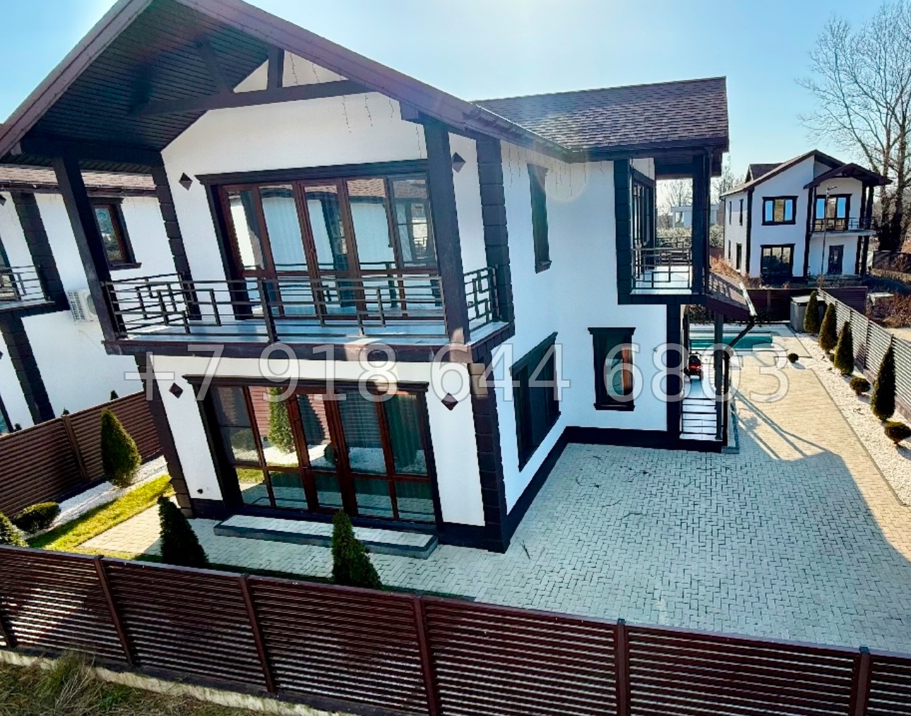 № 122 Б. Дом с бассейном и ремонтом  - миниатюра 18