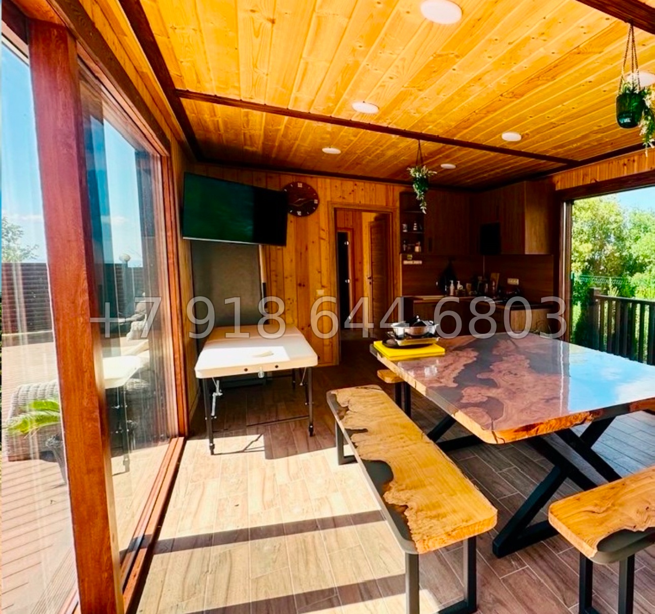 № 252 в. Дом с бассейном и с ремонтом в Адлере  - миниатюра 3