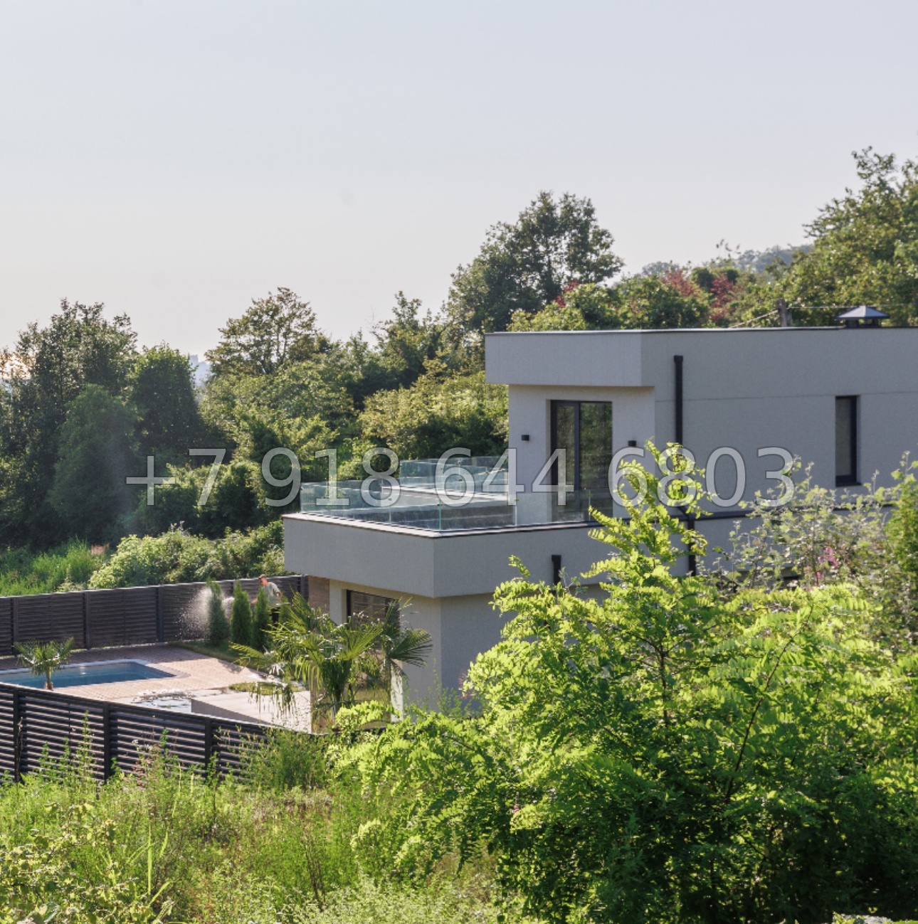 № 181 Б. Дом с бассейном и с видом на море в Сочи  - миниатюра 9