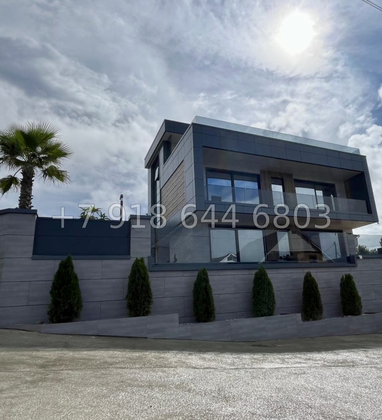 № 32 М. Современный коттедж с бассейном в Адлере  - миниатюра 9