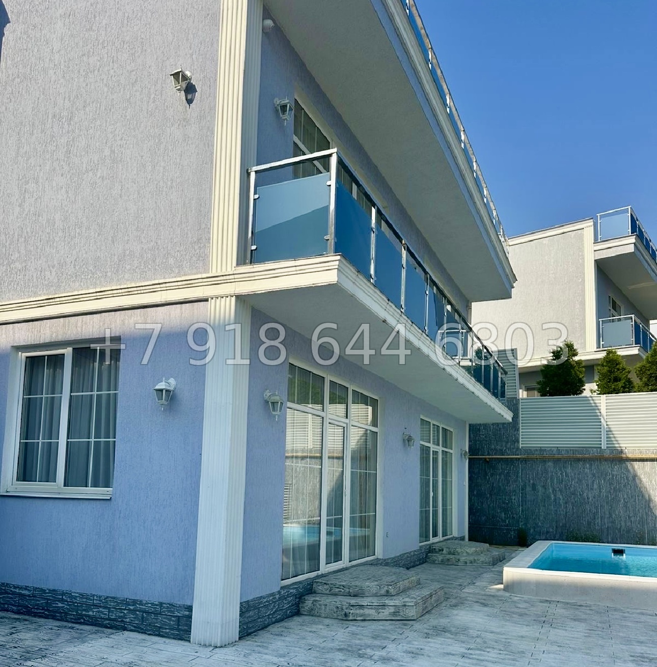 № 233 в. Дом с бассейном в Адлере  - миниатюра 1