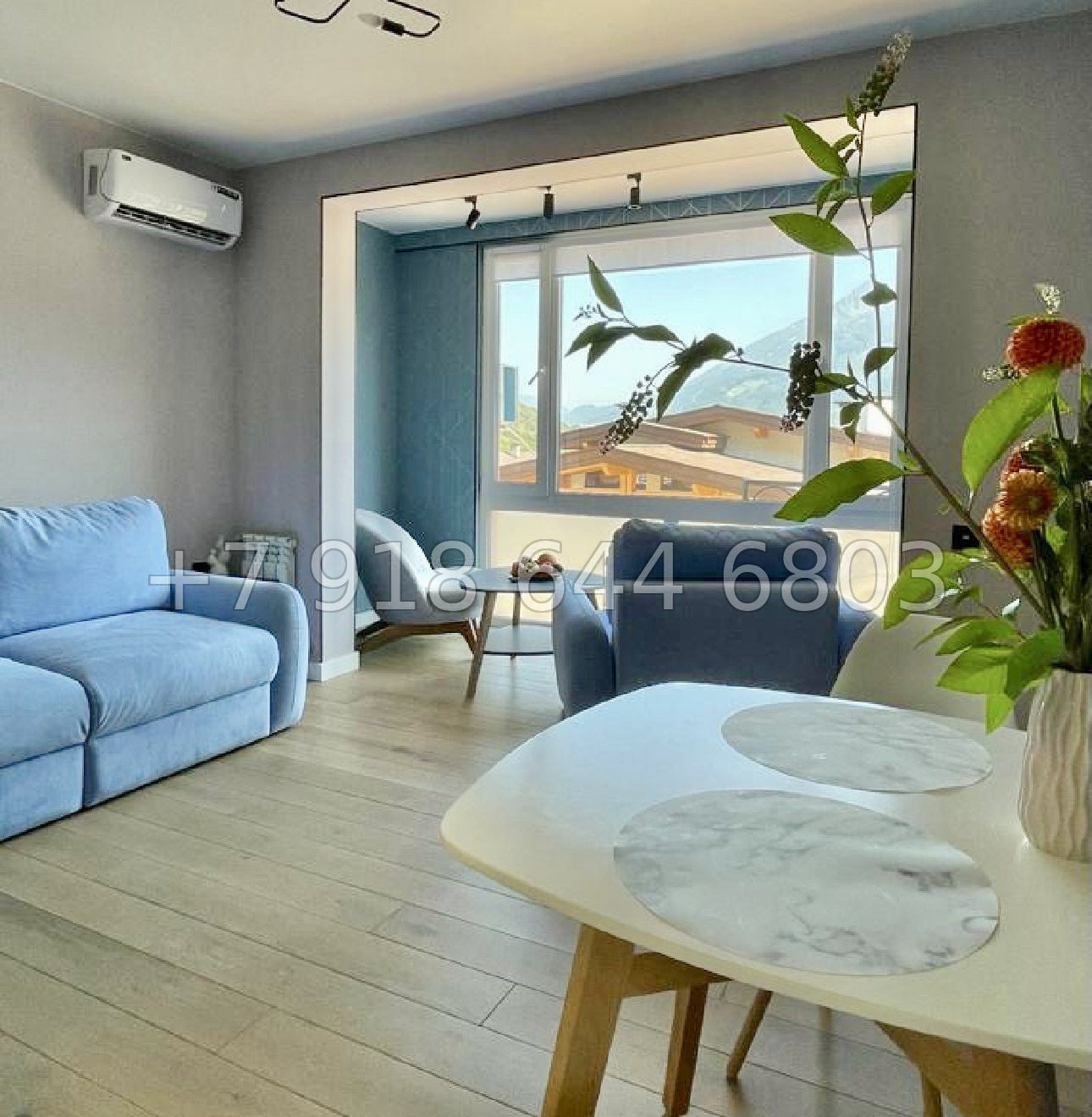 № 4и. Квартира с красивым ремонтом и видом на горы - миниатюра 18