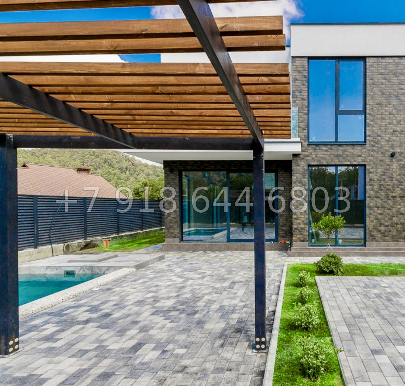 №81 Б. Дома с бассейном в Дагомысе Сочи  - миниатюра 6