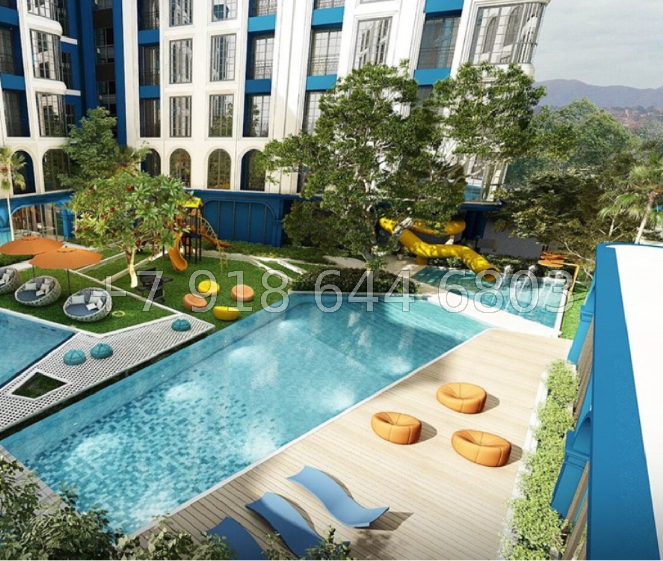 № 1. Above Element Condominium Art House Банг Тао пляж район - миниатюра 17