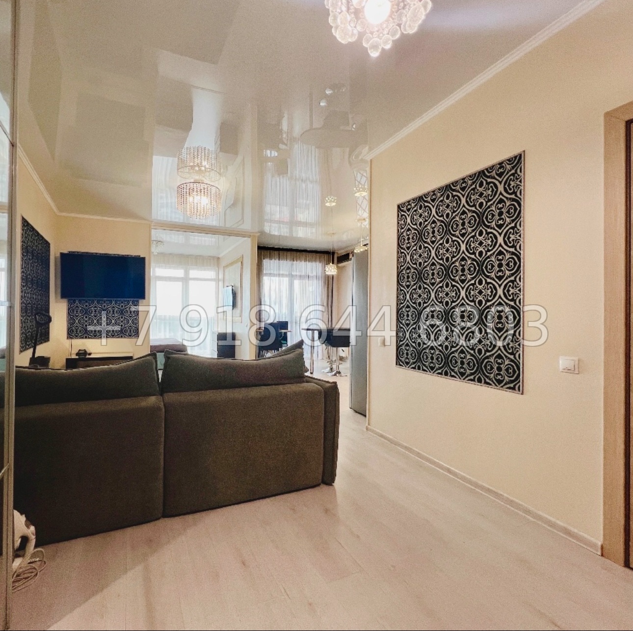 № 66р. Квартира в центре города Сочи ЖК Парк Горького  - миниатюра 8