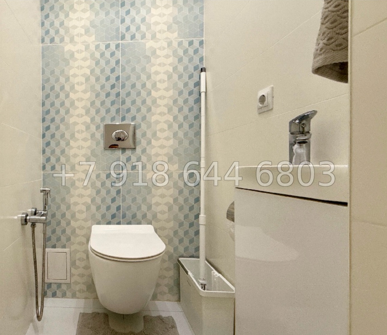 № 425 р. Квартира двухкомнатная с бассейном на крыше в Сочи  - миниатюра 9