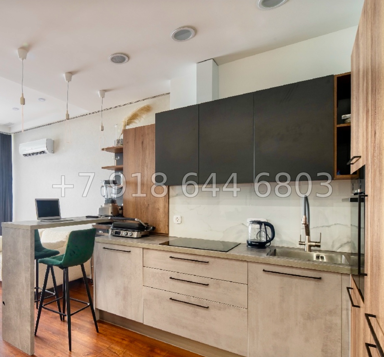 № 477 р. Квартира с видом на море в Сочи и с бассейном  - миниатюра 28