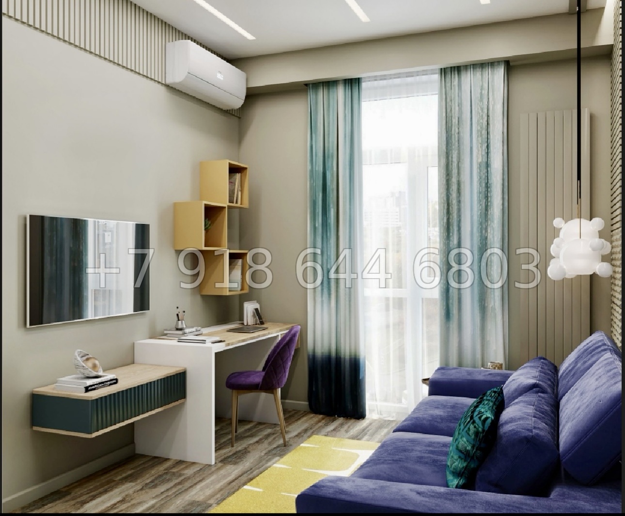 № 204 р. Трёхкомнатная Квартира у моря в Сочи  - миниатюра 5