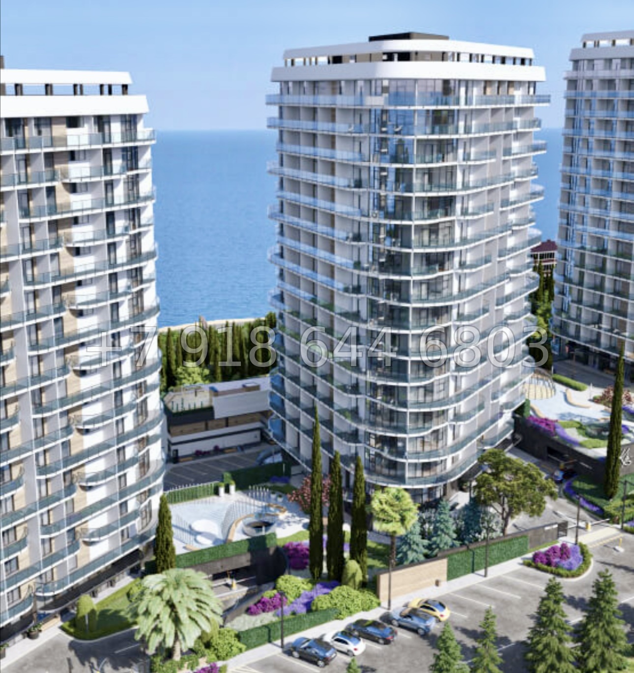 № 23 г. С видом на море АК Крымская Резиденция Алушта  - миниатюра 21