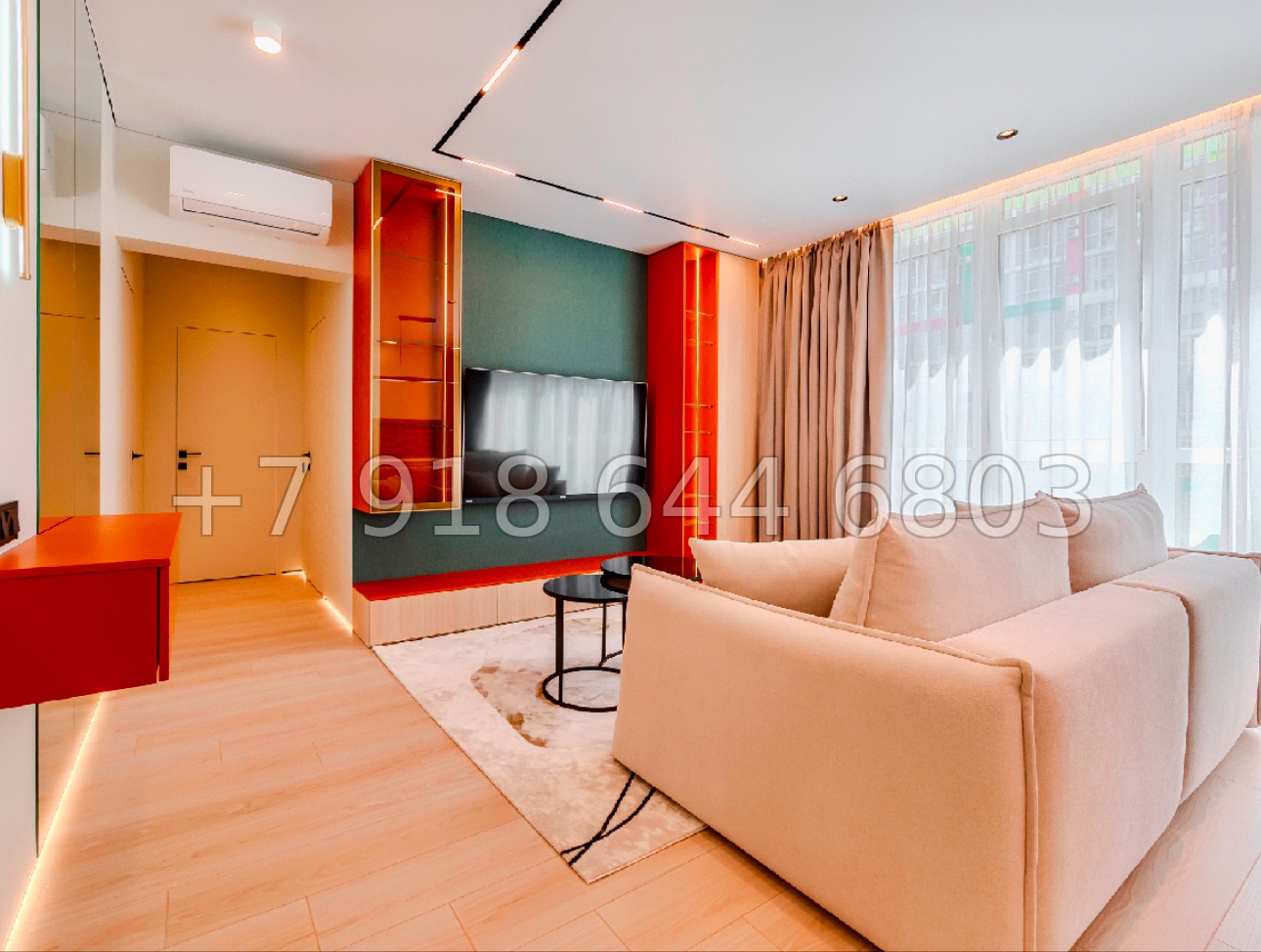 № 18р. Квартира с хорошим дорогим ремонтом в ЖК 123 Сочи  - миниатюра 4