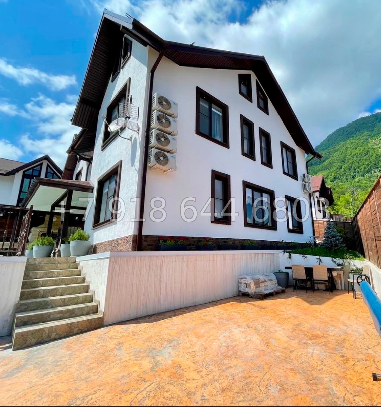 № 62в. Дом на Красной Поляне с бассейном. - миниатюра 3