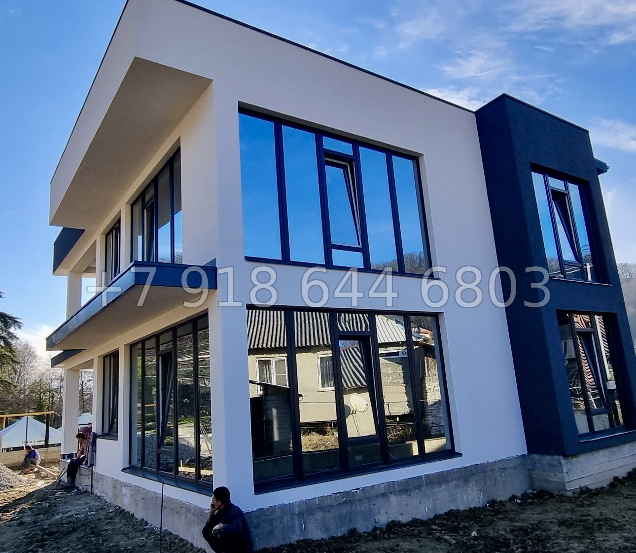 № 62 Б. Дома в Дагомысе с бассейном  - миниатюра 46