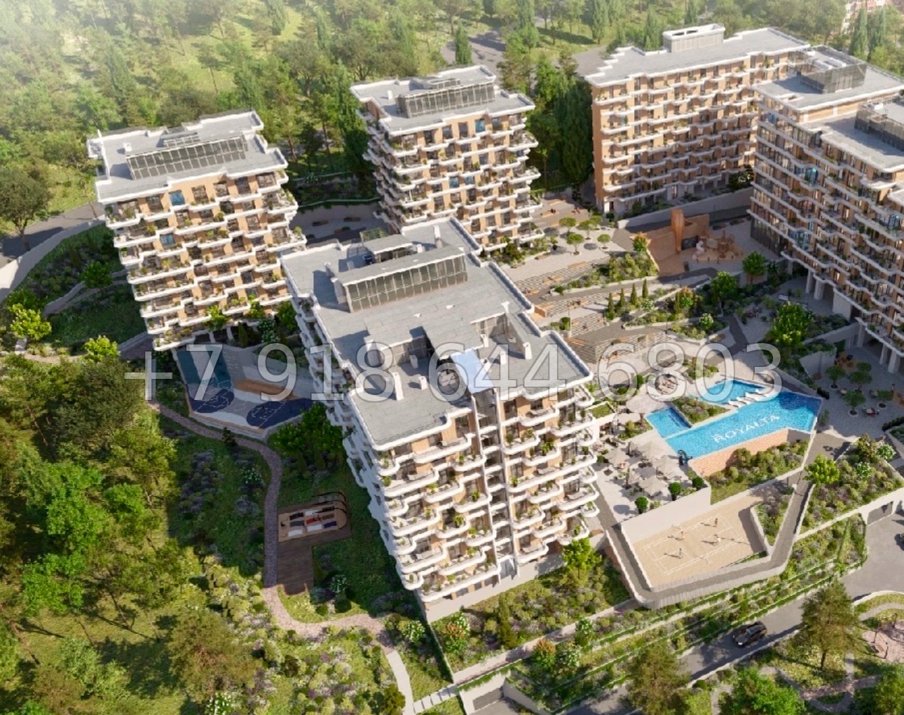 № 9ю. Роскошные квартиры в Ялте. Бизнес класс. ЖК Роялта  - миниатюра 29