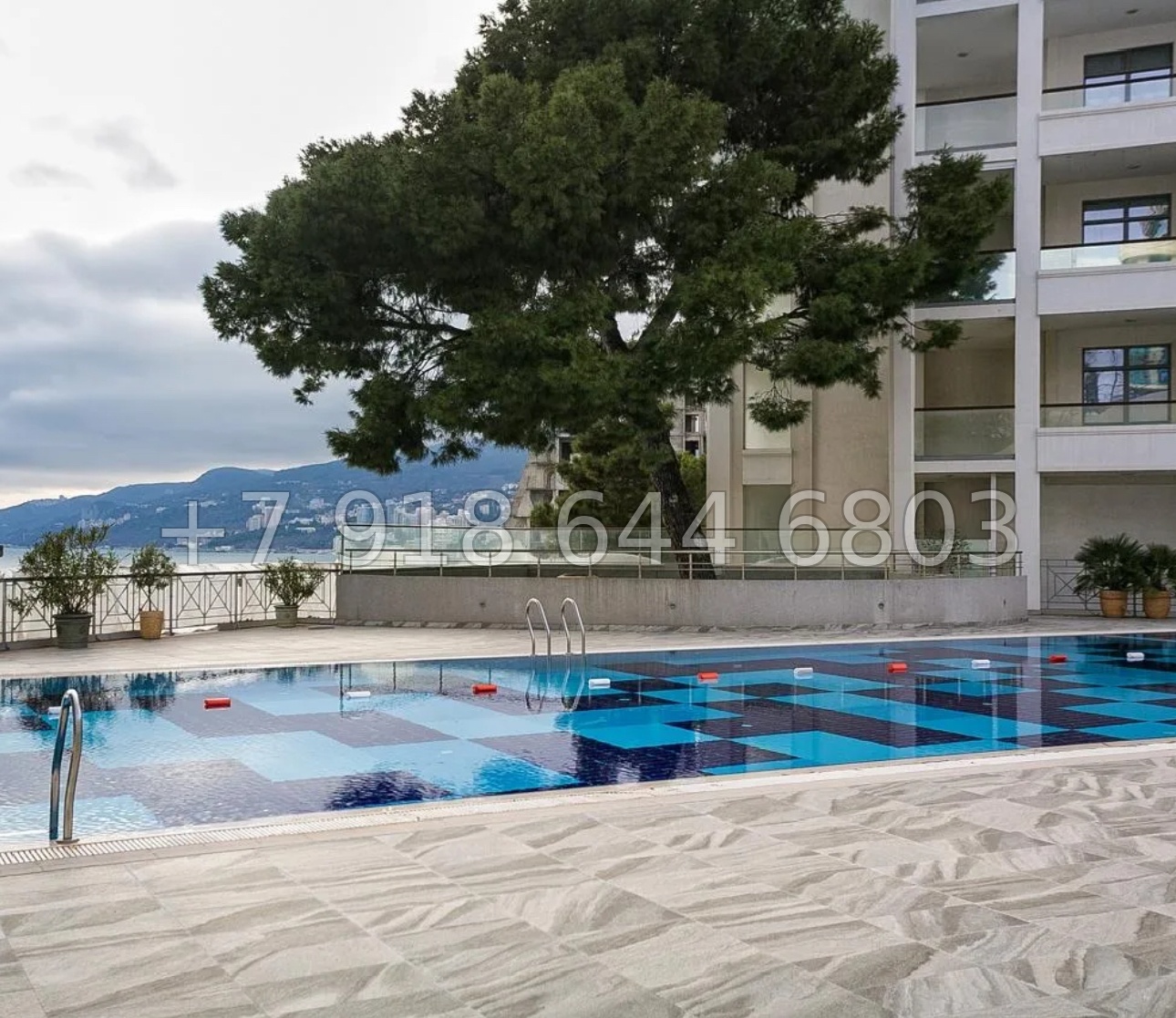 № 27 г Ялта . Квартира с видом на море у моря - миниатюра 28