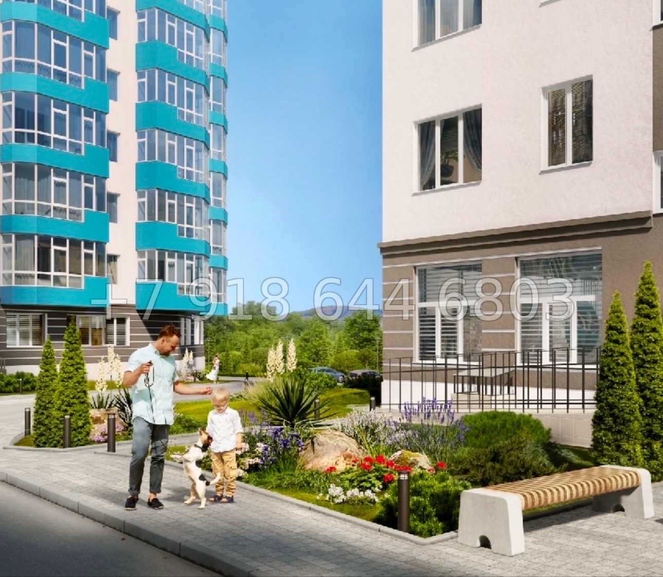 № 17 ю. Квартиры в Алуште  - миниатюра 10