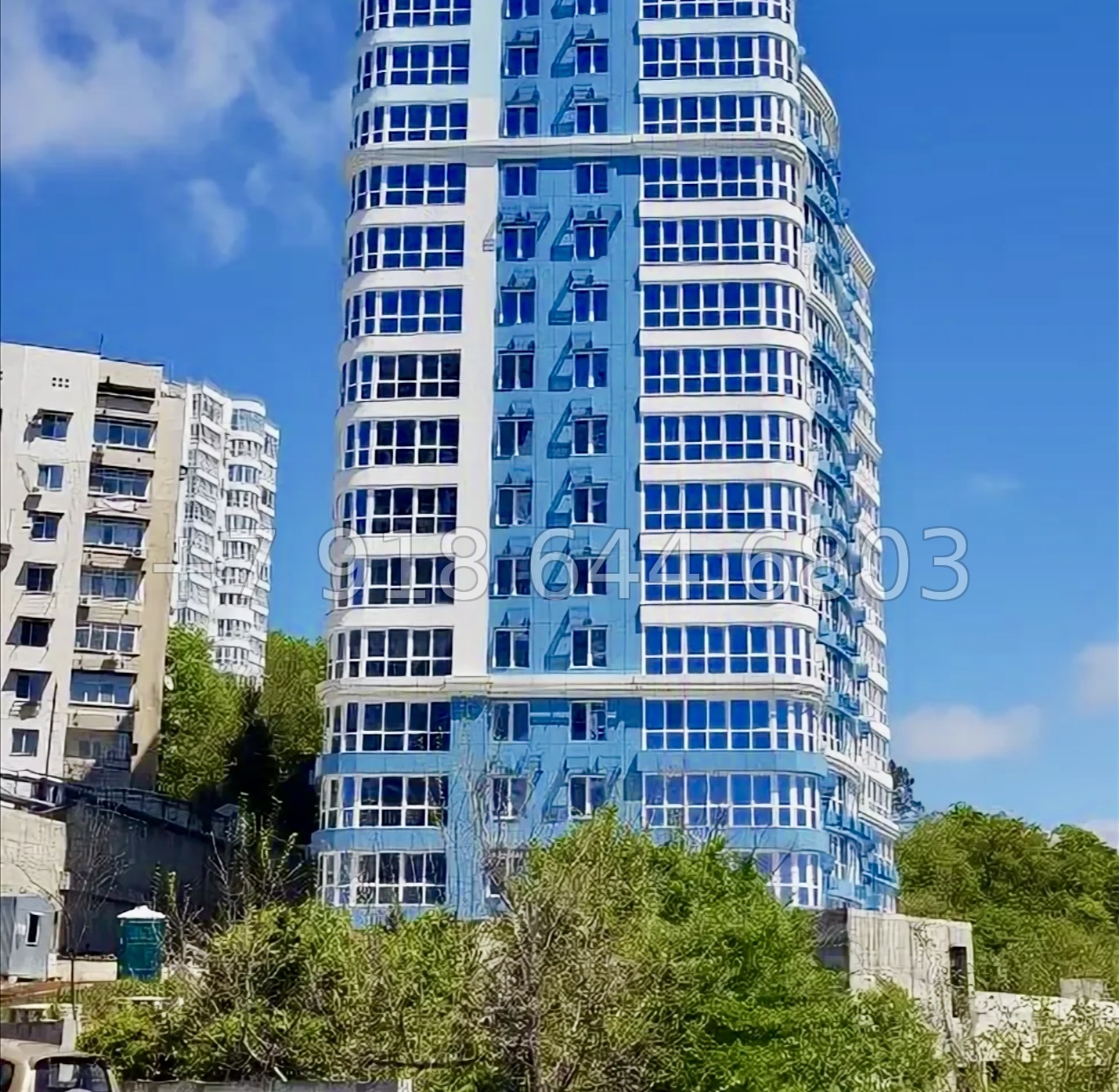 № 411 р. Квартира с видом на море в ЖК Южное море Сочи  - миниатюра 42