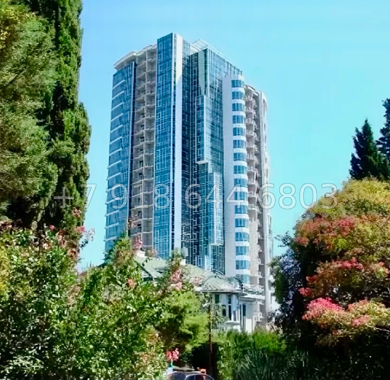 № 51 е. Квартира в центре города Сочи ЖК Миллениум Тауэр  - миниатюра 26