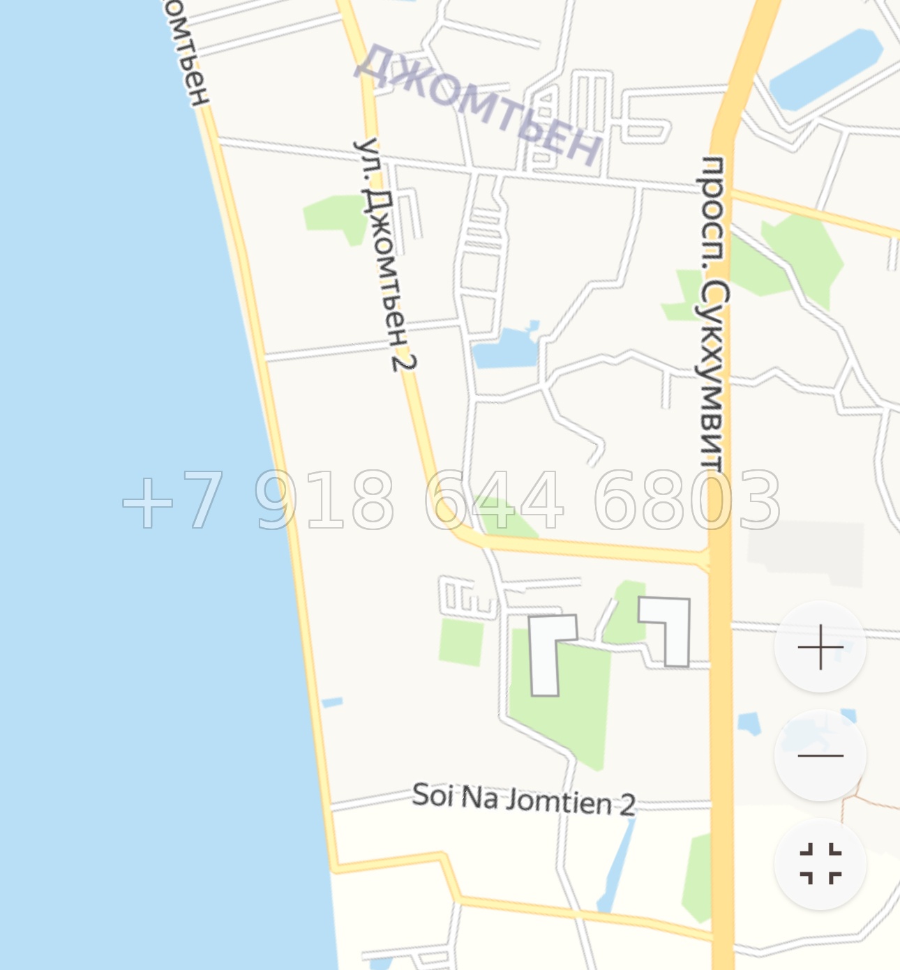 № 13. Wyndham Jomtien Pattaya Siam Inter World Asset Co.LTD Джомтьен пляж р-н - миниатюра 57