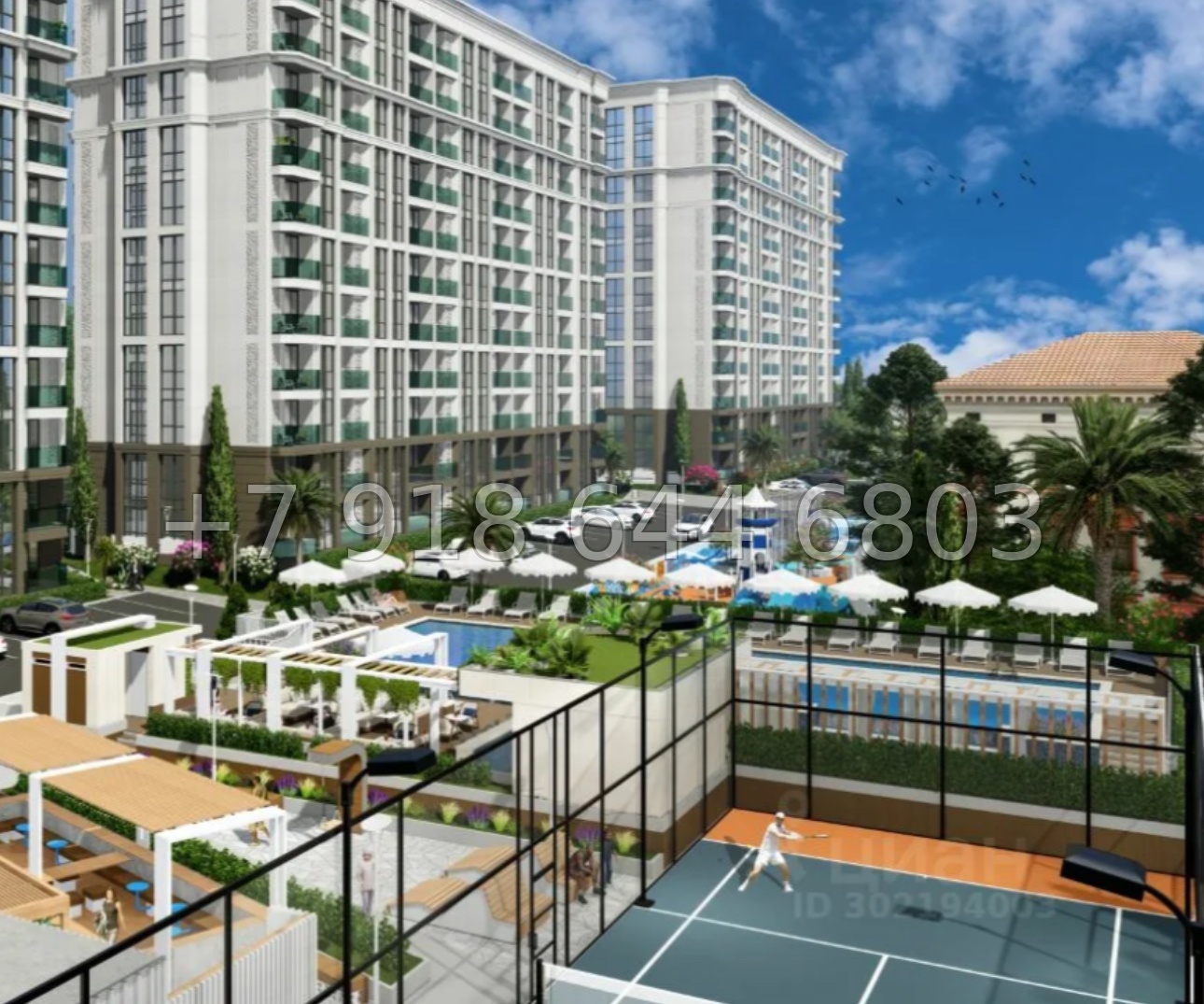 № 453 р. Квартира на море в Сочи ЖК Море - миниатюра 29