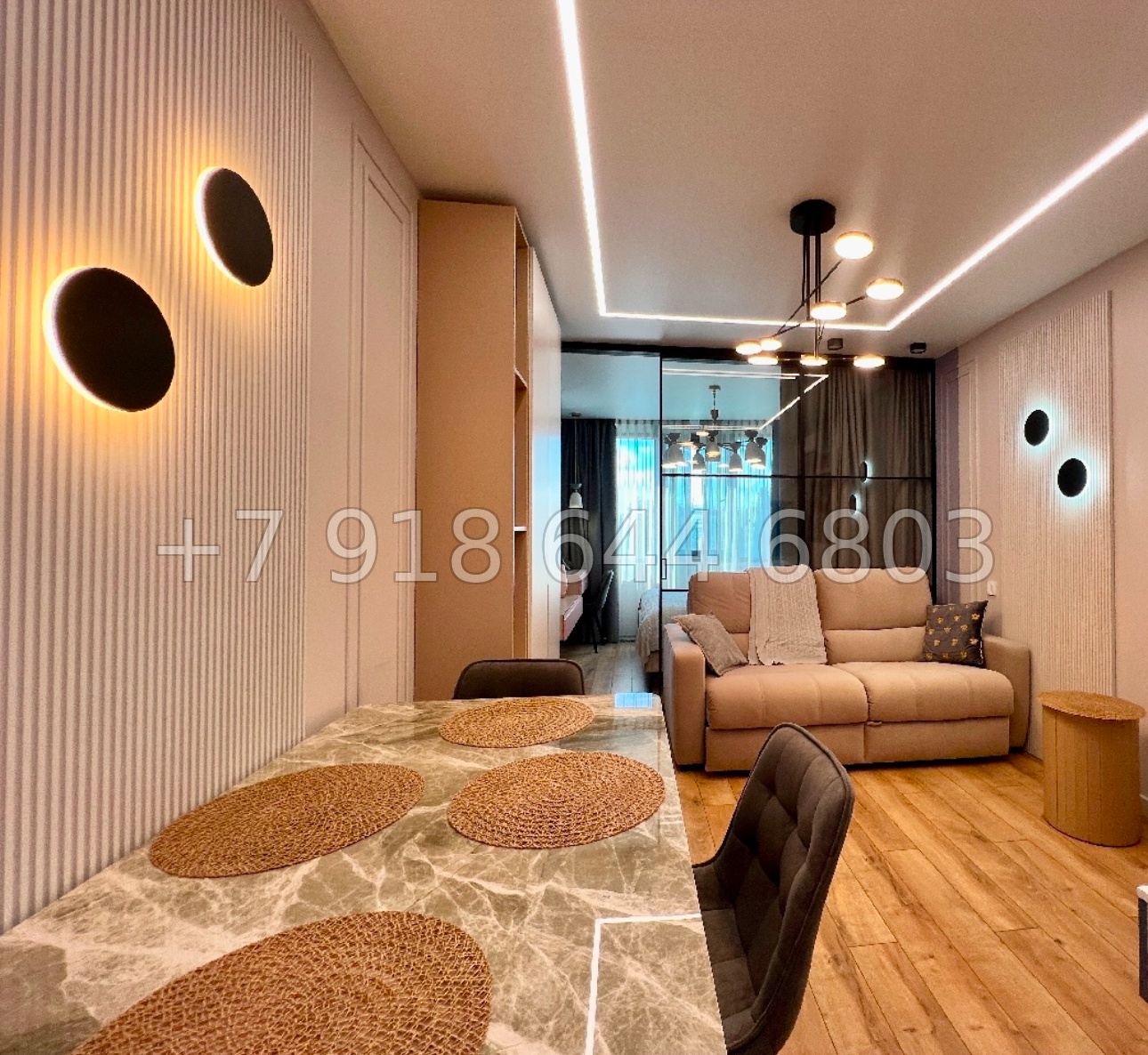 № 330 р. Квартира с видом на море в ЖК Морская Симфония  - миниатюра 1