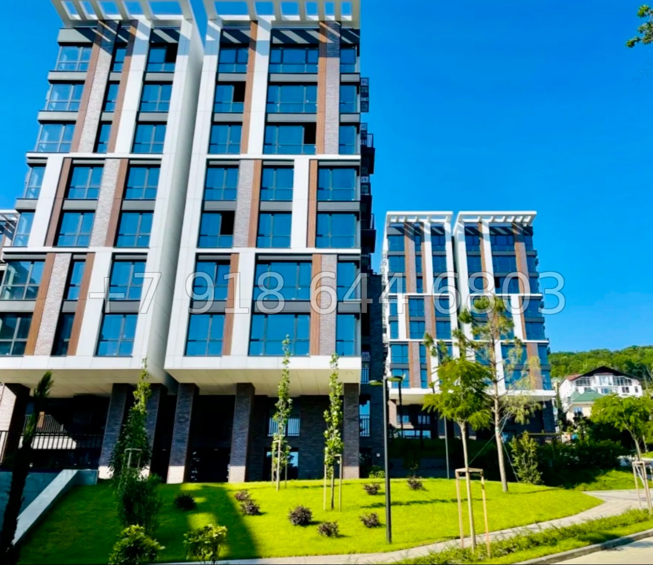 № 29 ш. Трёхкомнатные апартаменты в АК Моравия Сочи  - миниатюра 28