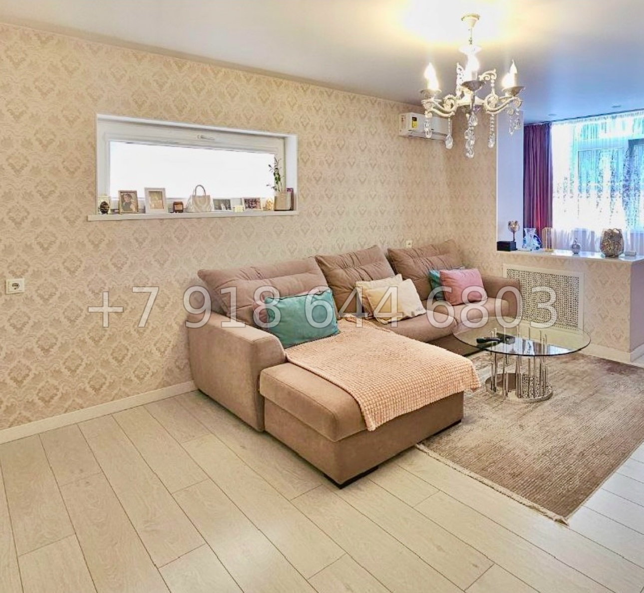 № 388 р. Трёхкомнатная квартира в городе Сочи  - миниатюра 9