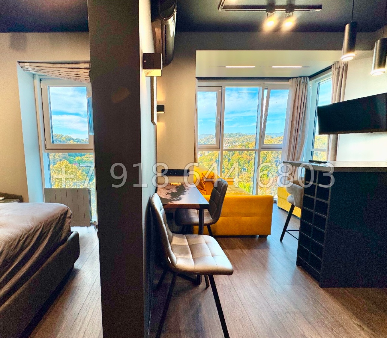 № 560 р. Однокомнатная квартира ЖК Сочи Парк  - миниатюра 2