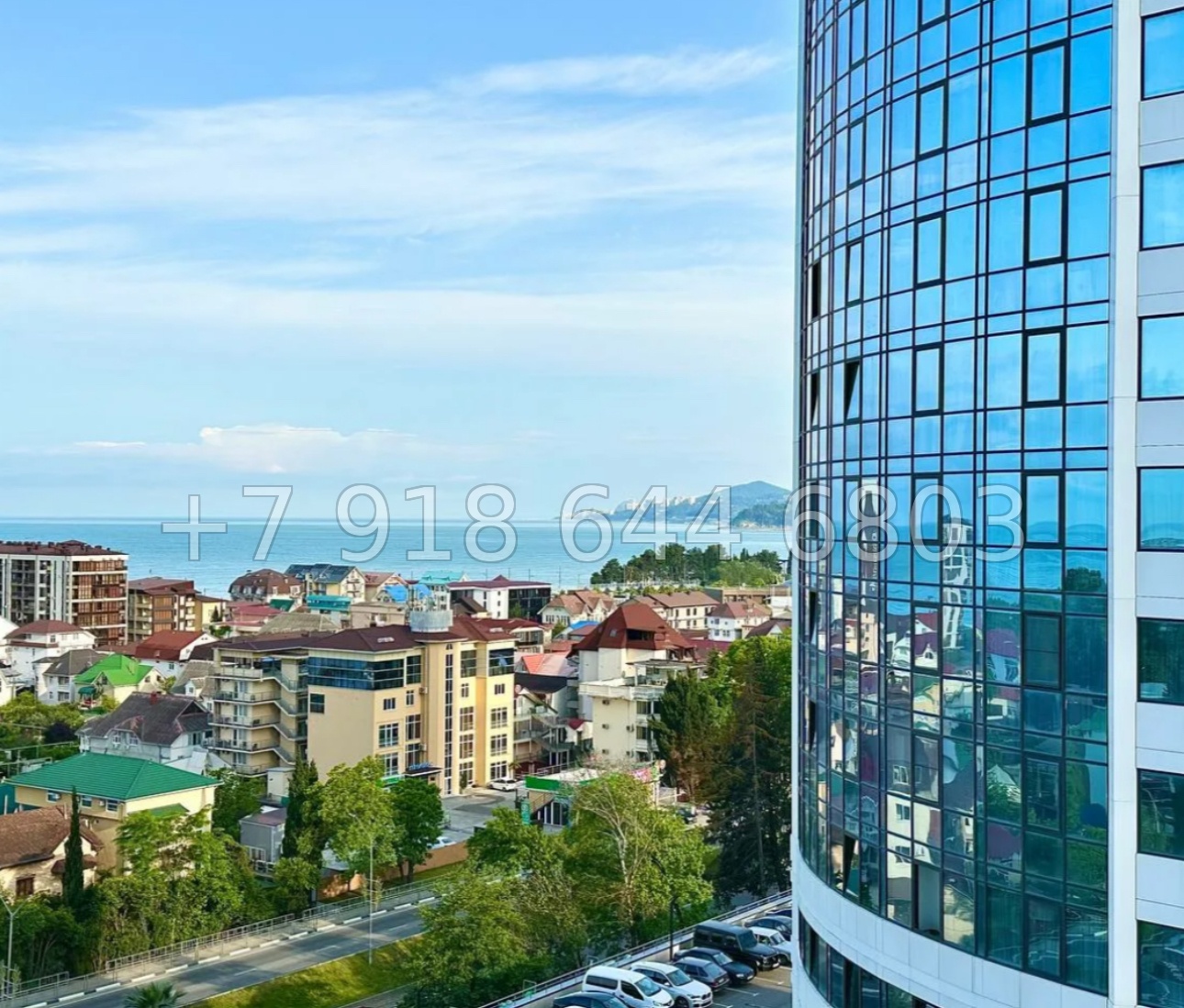 № 462 р. С видом на море квартира в Адлере  - миниатюра 31