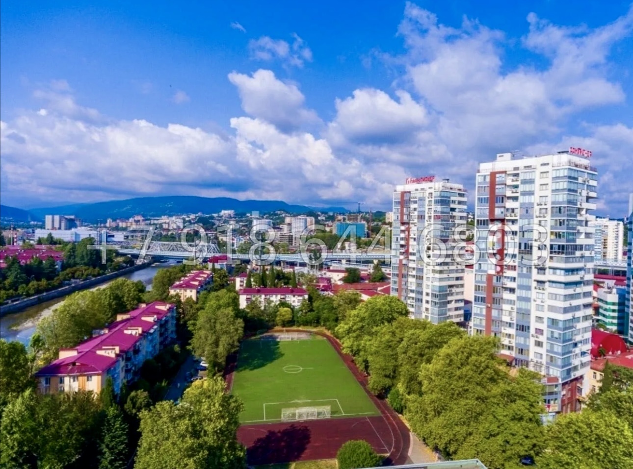 № 95р. Квартира в центре Сочи. Ровная местность. ЖК Пионер Сочи  - миниатюра 37