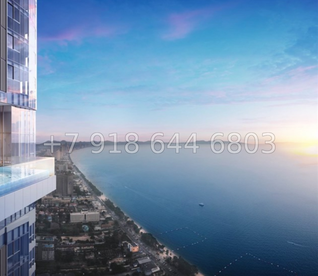 № 10. SKYPARK LUCEAN JOMTIEN PATTAYA Lunique Real Estate Co., Itd Джомтьен пляж район - миниатюра 2