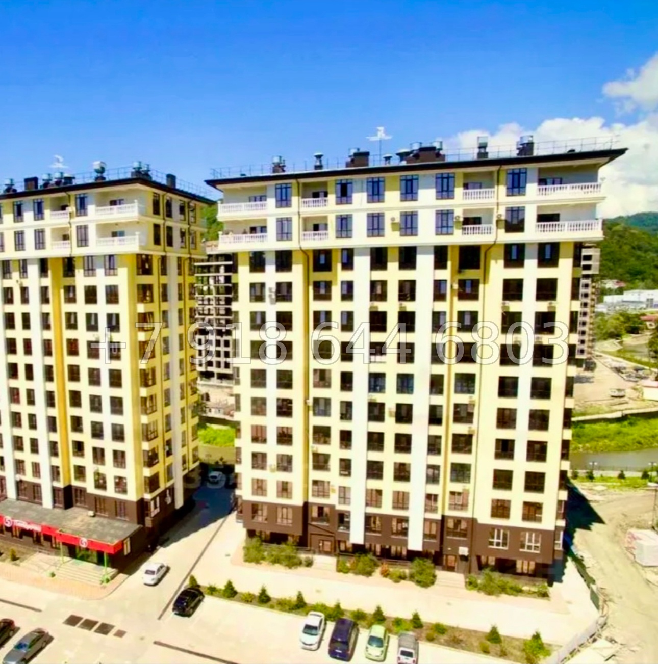 № 350 р. Большая квартира в Сочи ЖК Место под Солнцем Дагомыс  - миниатюра 38