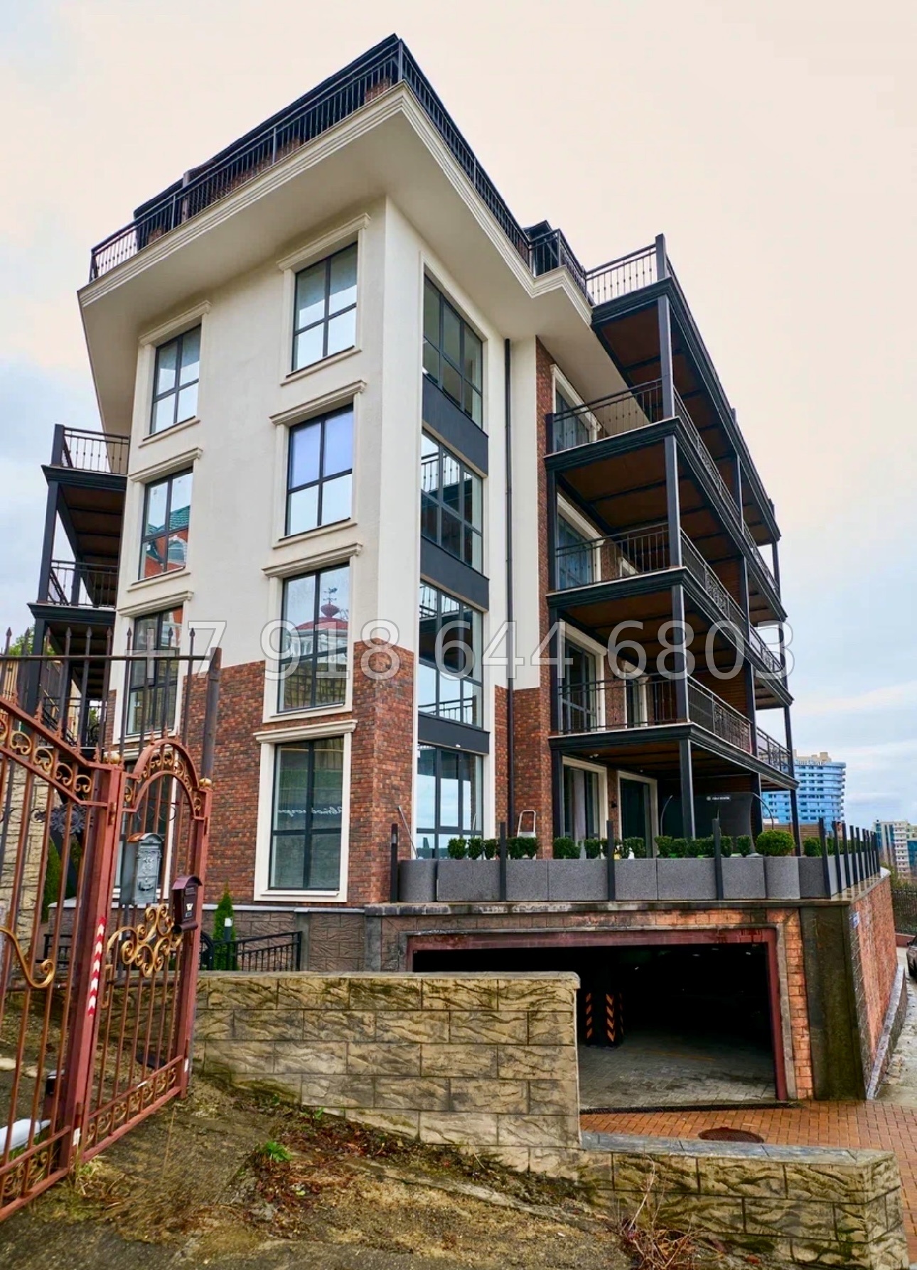 № 483 р. Квартира с роскошным балконом в Сочи  - миниатюра 32