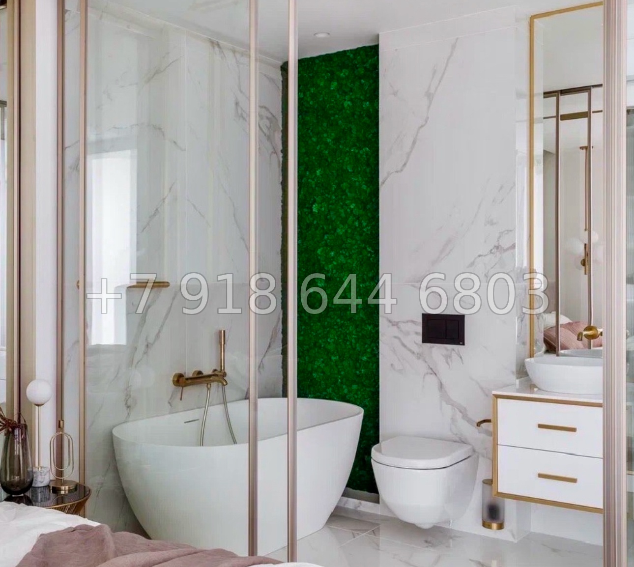 № 15е. Трёхкомнатная квартира в центре города Сочи на улице Роз. ЖК Роз Дель Мар - миниатюра 7