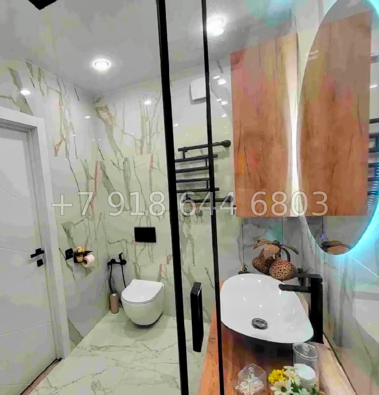 № 53 р. Квартира с хорошим ремонтом в ЖК Министерские озера Сочи  - миниатюра 3