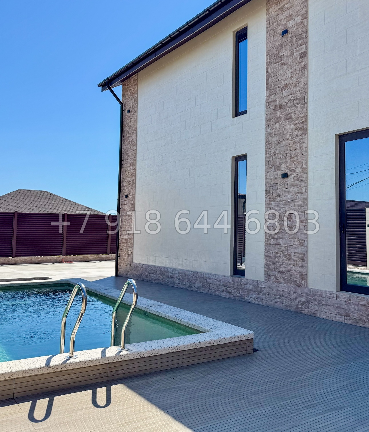 № 26 Б. Дом шале с бассейном в Адлере  - миниатюра 14