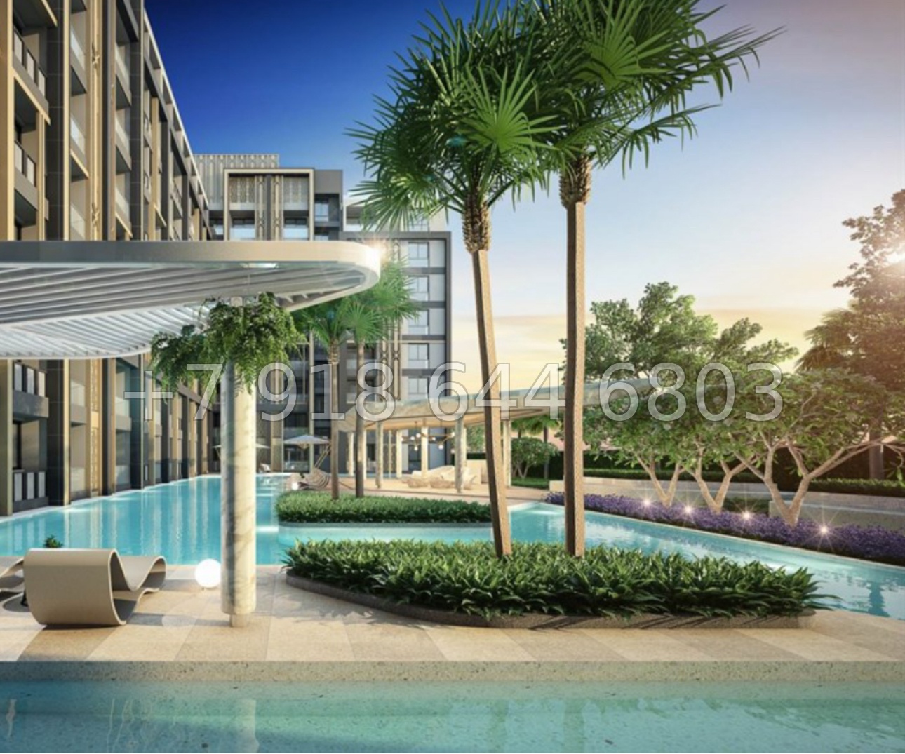 № 9. Pristine Park 3 Dusit Group Джомтьен пляж р-н - миниатюра 5