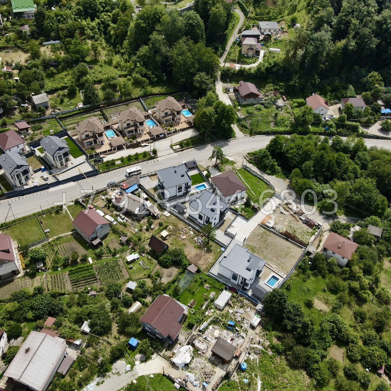 № 62 Б. Дома в Дагомысе с бассейном  - миниатюра 10