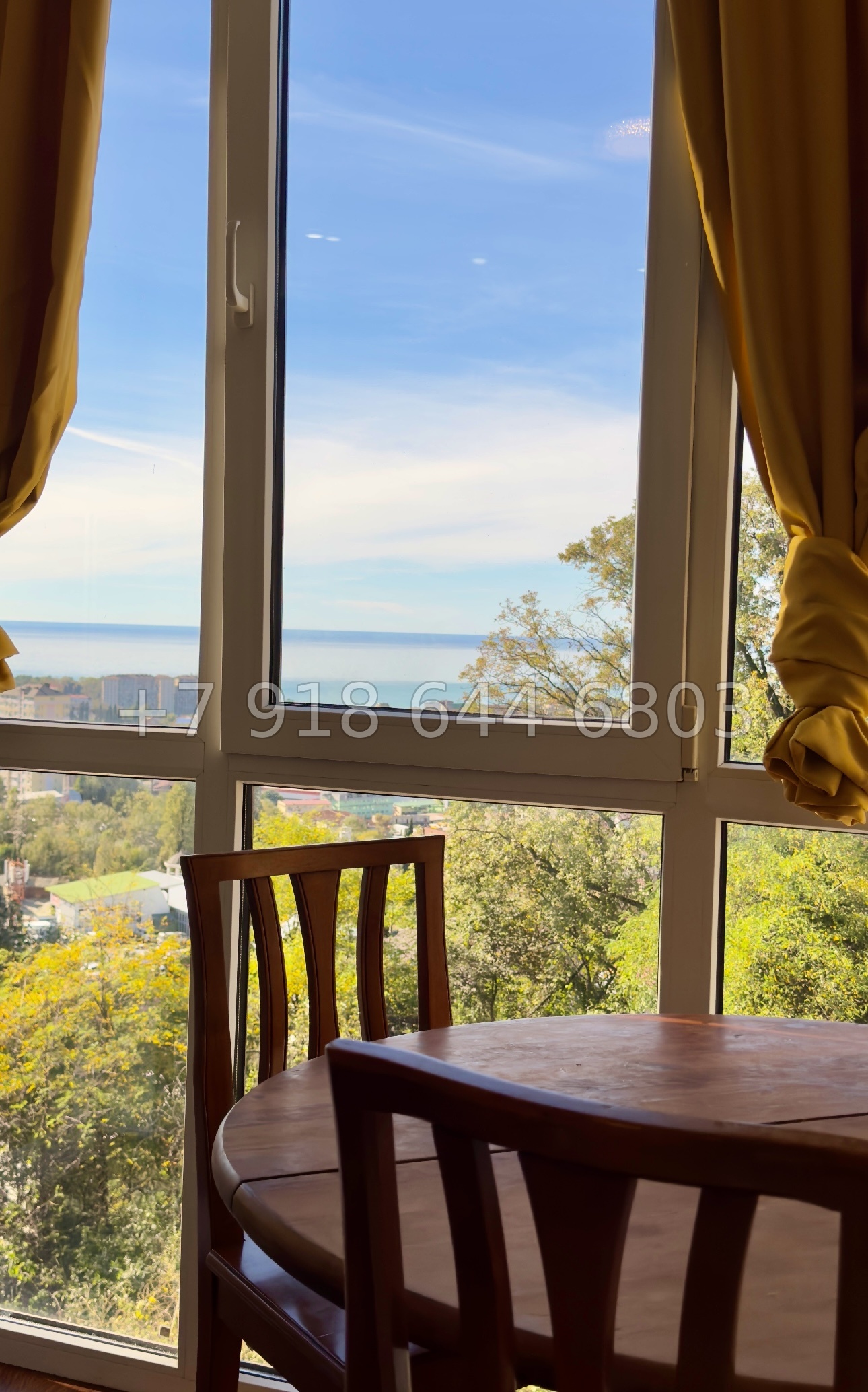 № 99 п. Квартира с видом на море в Сочи  - миниатюра 1