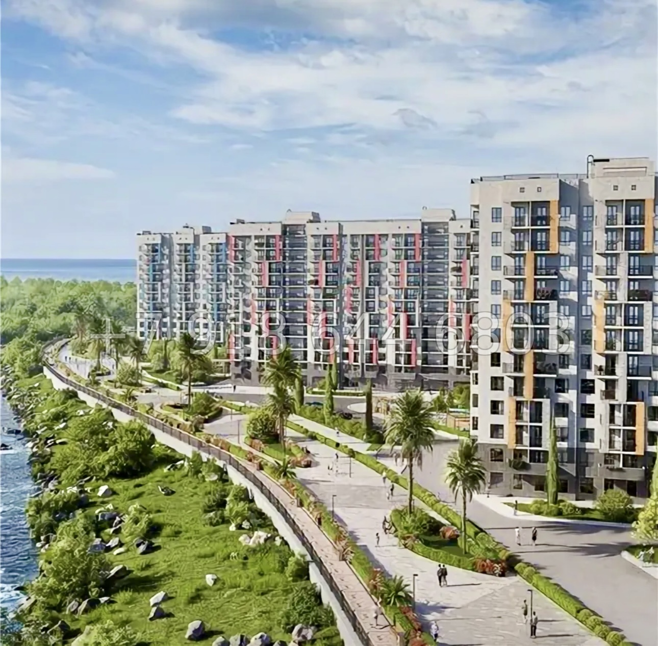 № 116 р. Квартира в новом доме в Сочи  - миниатюра 24