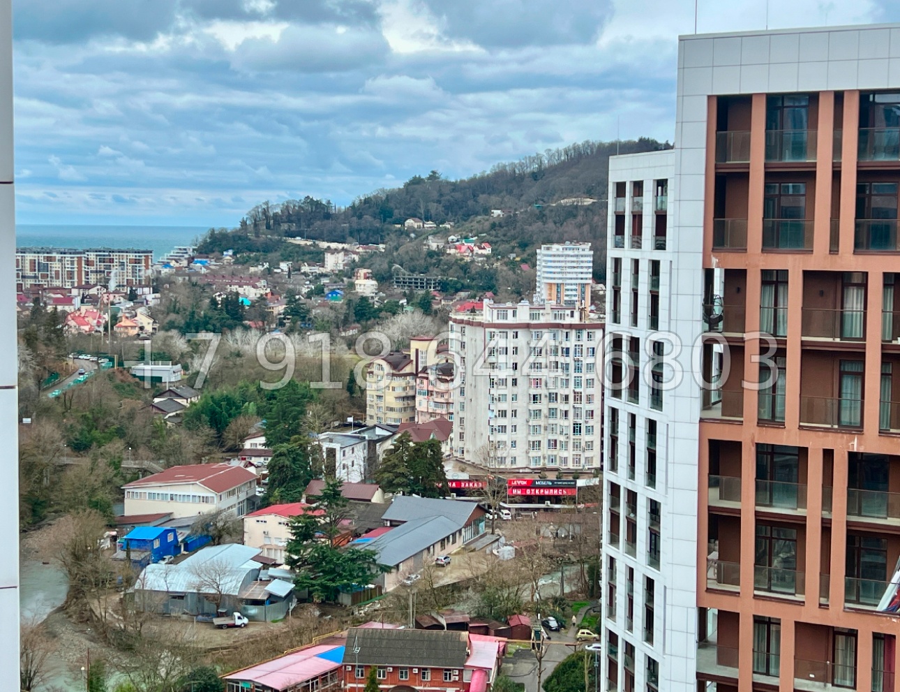 № 334 Р. Квартира без отделки в ЖК Аллея Парк Сочи Дагомыс  - миниатюра 12