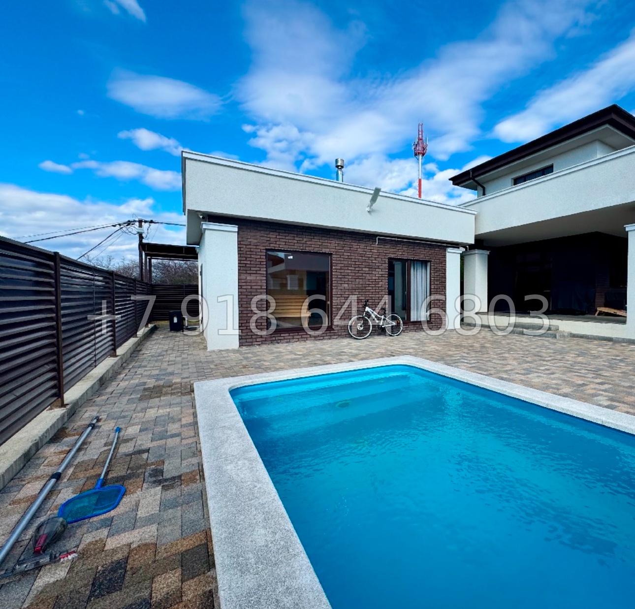 № 110 в. Дом с бассейном в Адлере у школы  - миниатюра 6