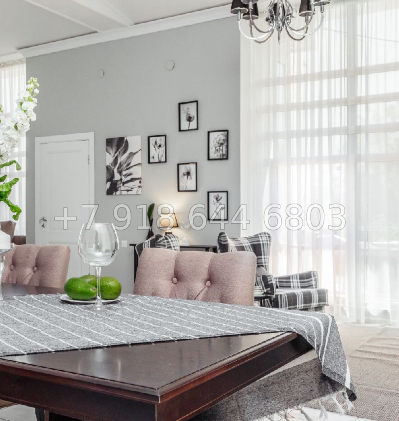 № 219 Б. Роскошная вилла в Сочи Каштанах - миниатюра 24