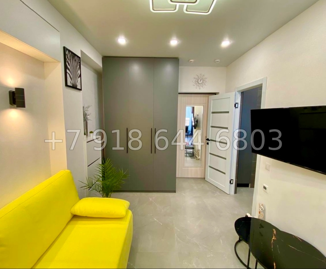 № 29 ш. Трёхкомнатные апартаменты в АК Моравия Сочи  - миниатюра 8