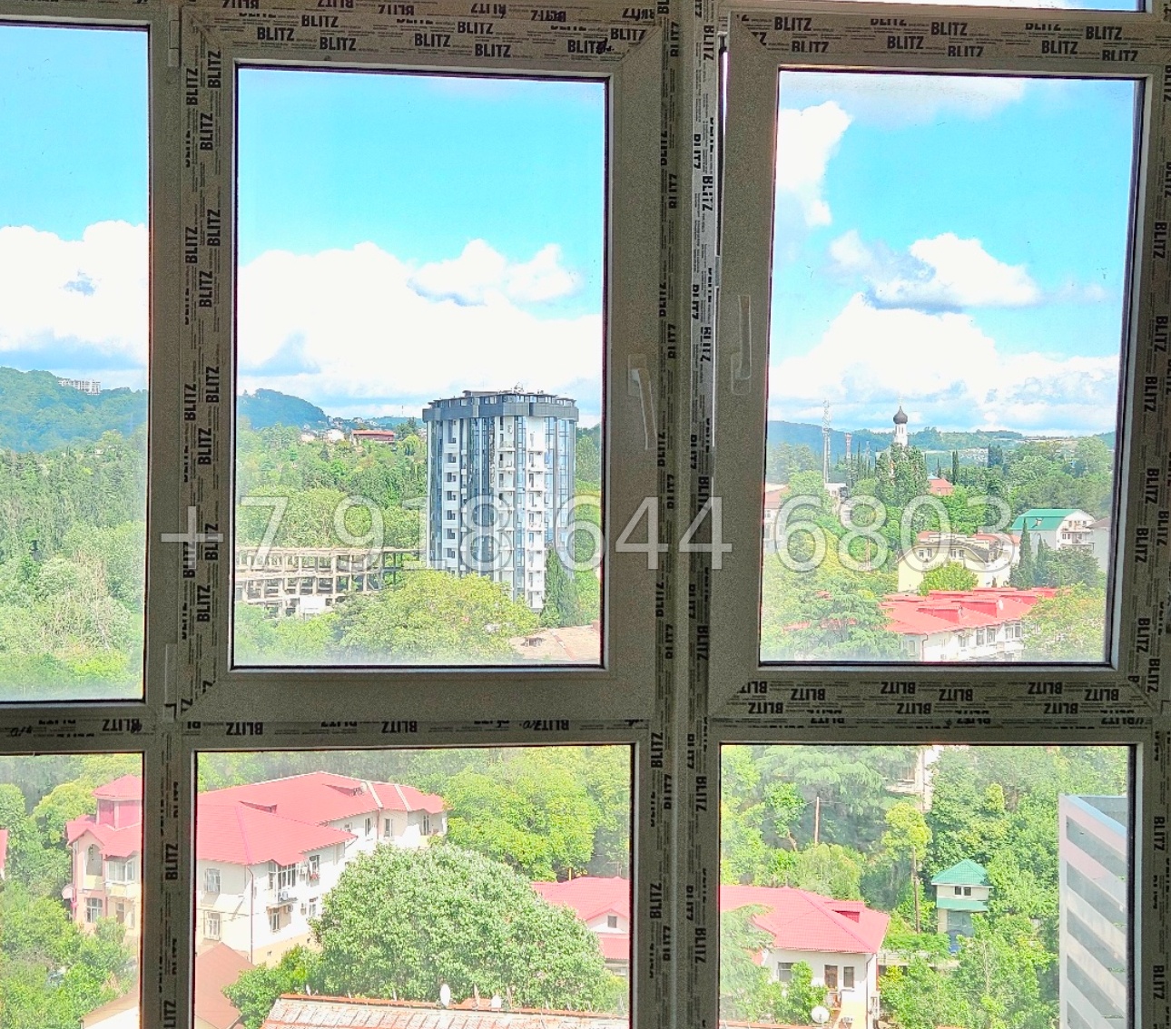 № 431 р. ЖК Огни Сочи квартира без ремонта  - миниатюра 7