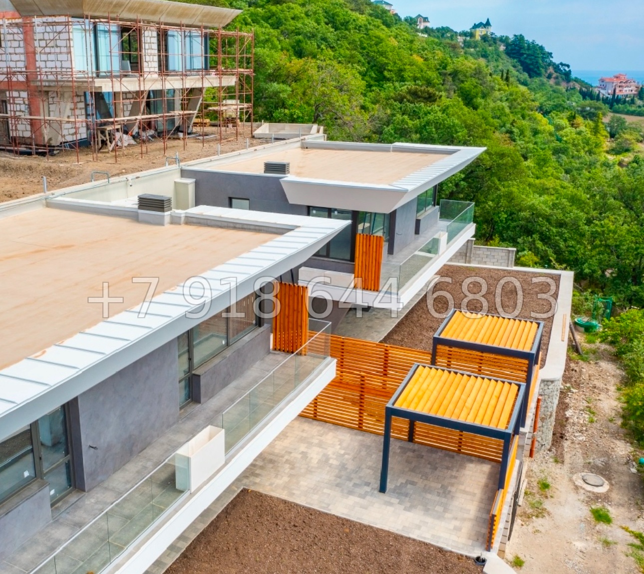 № 1н. Дом в Ялте. Современный и стильный Хайтек  - миниатюра 9