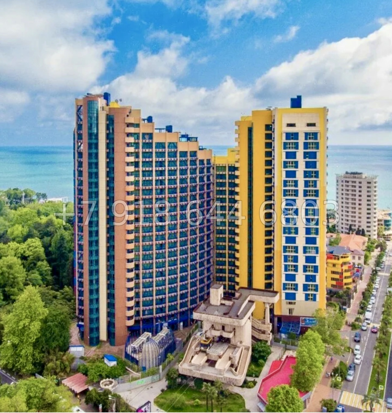 № 27е. Квартира у Дендрария в Сочи. ЖК Новая Александрия Сочи  - миниатюра 21